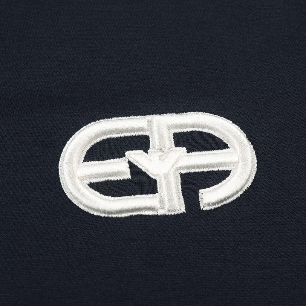 EMPORIO ARMANI Logo patch Button fastening Polo Shirt 8N1FB6-1JUVZ-0920-