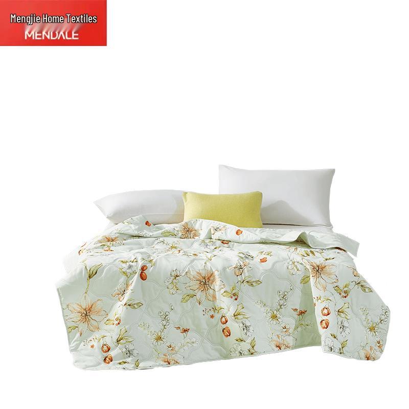 Mengjie Ultrasonic Quilted All-Season Printed Quilt