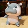 15/23Cm Cute Thailand Hippo Plush Toy Internet Celebrity Doll Soft Stuffed Animal Doll Boys Girls Birthday Holiday Gift