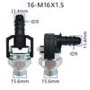 Conector rapid de înaltă calitate 16-12*1,5 din plastic pentru furtun de combustibil pentru mașină shaanqi delong EFI pentru camion mare pentru camion greu 1 set