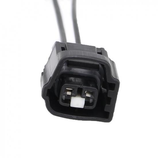 Pair Fog Light Connector Pigtail Plug 2-Pin for 2005-2006 Jeep Wrangler TJ LJ