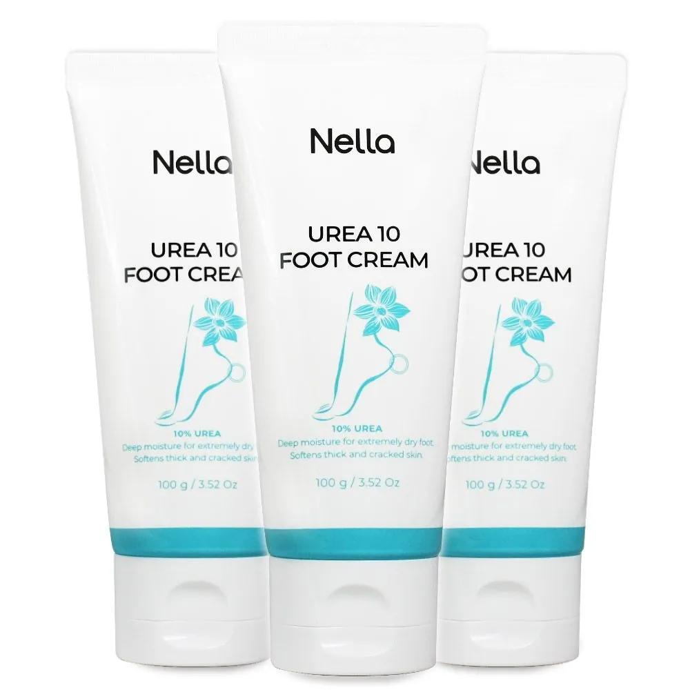 Nella Urea 10 Foot Cream 100g 3 Pieces