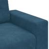 Armchair Blue 100x78x80 cm Velvet