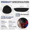 1 Sets of Welded Helmet Covers and Helmet Bib Sets, with Welded Accessories Featuring a Press Fit Seal To Protect the Neck, Suit
