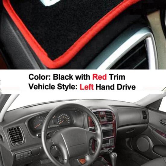 

Для Hyun dai Sonata Sonica EF 1998-2005 LHD RHD Солнцезащитный козырек 2004 2003 2002 2001 2000 1999 Чехол на приборную панель автомобиля Коврик на приборную панель Ковер Накидка Red LHD