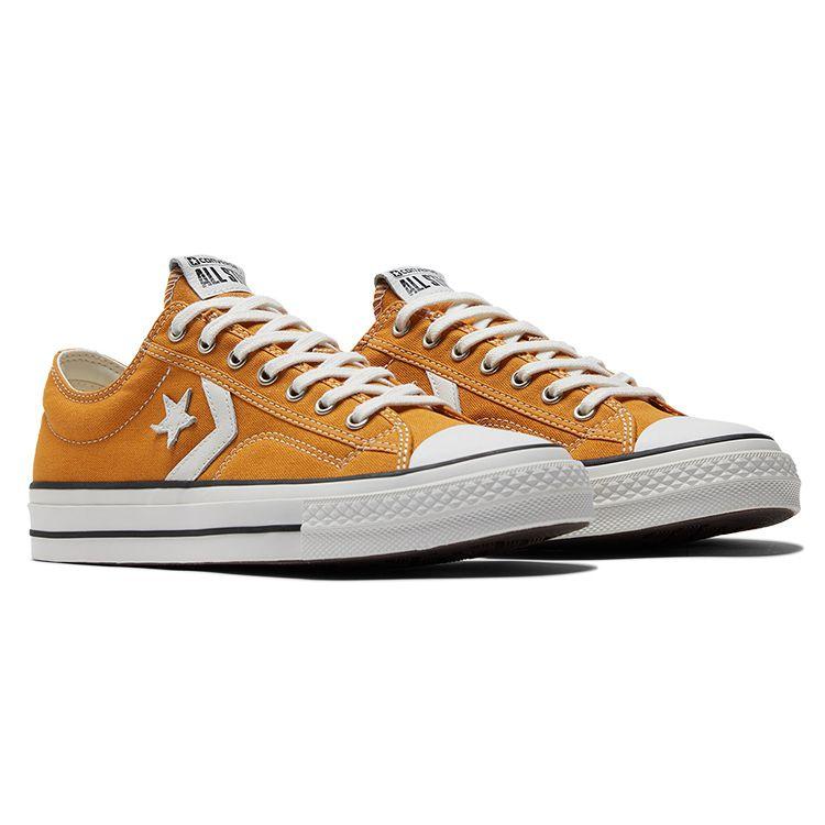 Converse Star Player 76 Comfortable Daily Low-Top Canvas Shoes Unisex Sneakers Brown A06111C