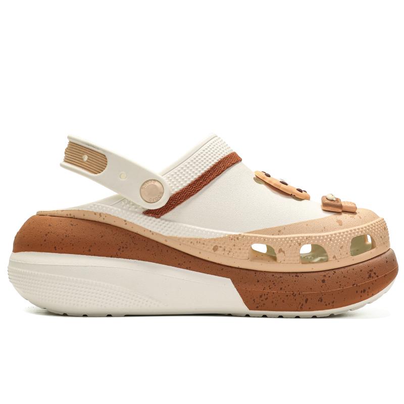 Crocs Classic Clog Free Panda Cocoa Beans Clogs Unisex Coffee Brown