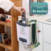 Multifunctional Wall-Mounted Folding Trash Can for Kitchen, Cabinet, or Car