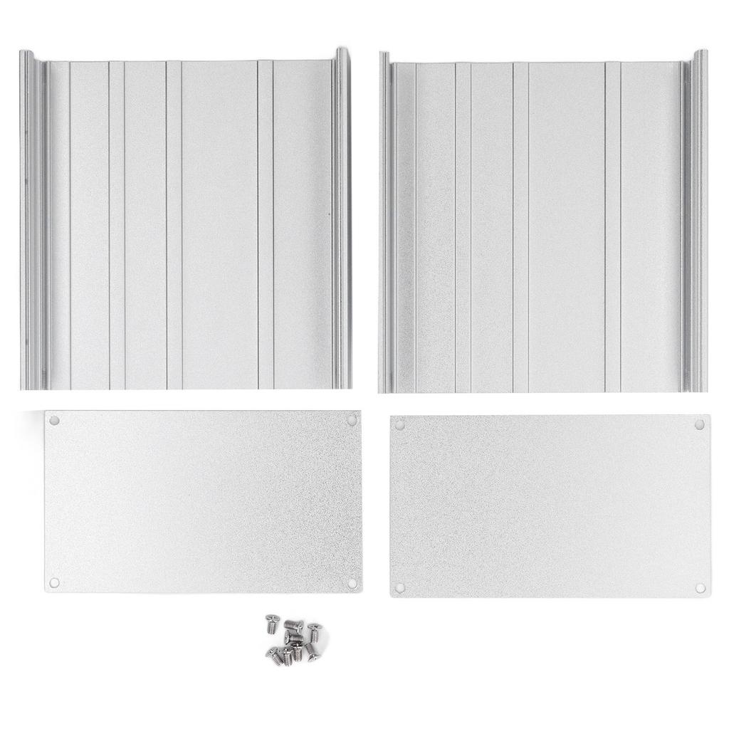 Cutie de proiect din aliaj de aluminiu Carcasă de joncțiune de putere Carcasă de răcire de protecție electronică DIY