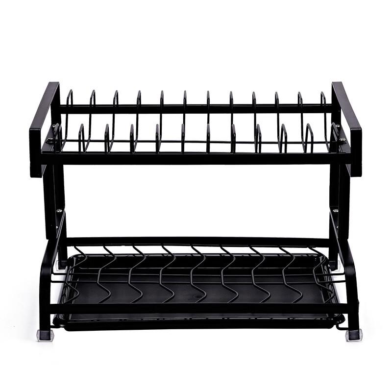 YouShu Bronze Foldable No-Drill Dish Drying Rack