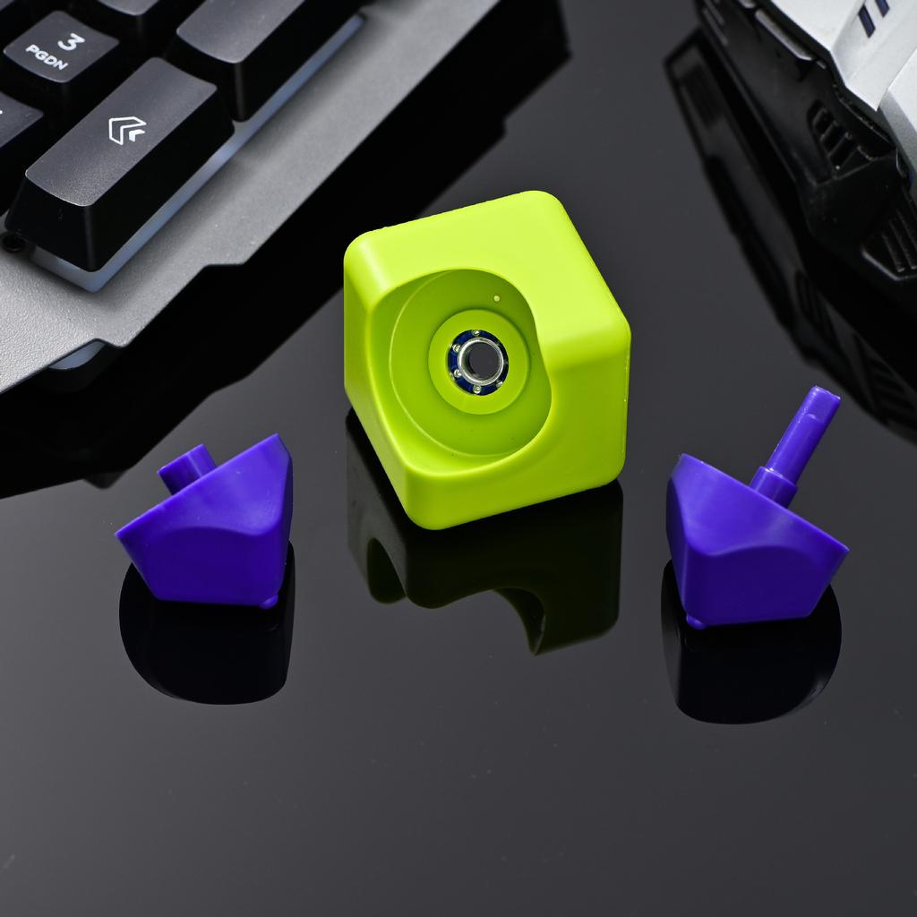 Luminous Decompression Rubik'S Cube Gyro Pocket Model Toy Egg Gift Square Fingertip Gyro