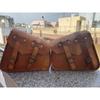 Bags Combo Motorcycle Leather Panniers Saddle Luggage Pouch Side Bag Saddlebags