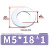 Extra Large Galvanized Metal Flat Washer (Sizes M1.6-M14)