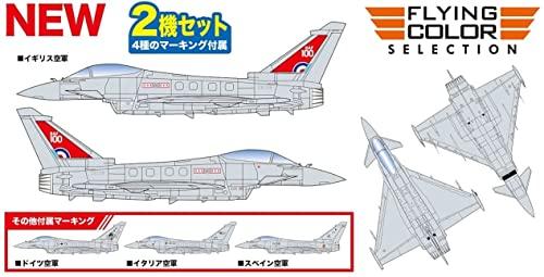 PLATZ 1/144 Flying Color Selection Eurofighter Typhoon FC-15 Two-Plane Plastic Model Kit