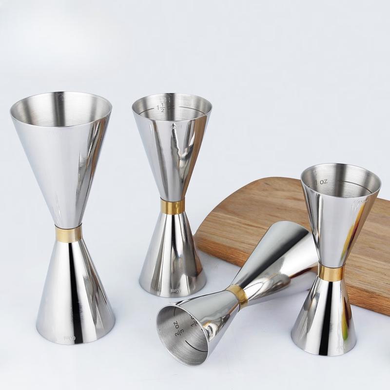 Shangqi Gold Rim Cocktail Measuring Jigger