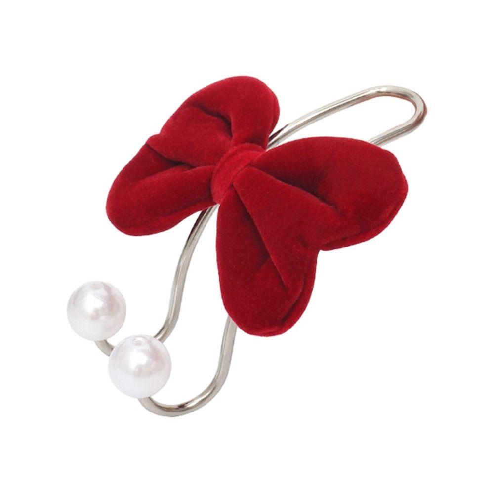 

Alloy Bow Car Hook Bow Car Holder Hook NEW Car Seat Back Headrest Hook красный