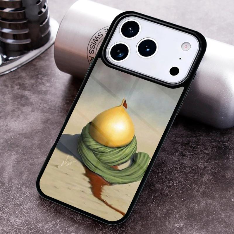 Islam Shia Ali Imamic Art Phone Case for iPhone 17 16 15 Pro Max Air 14 13 12 11 Plus Shockproof Cover