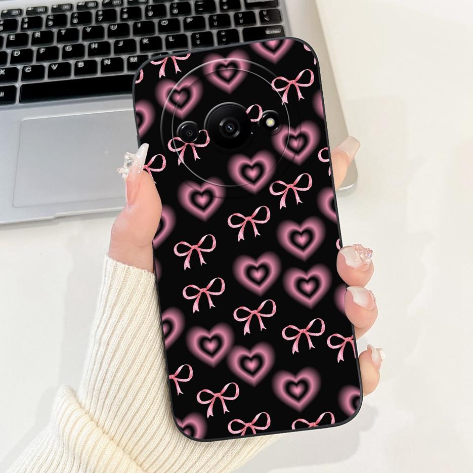For Xiaomi Redmi A3 A3x Case RedmiA3 Pro Unique Candy Painted Cover Matte Soft TPU Phone Case For Redmi A3 Pro RedmiA3 A3x Shell