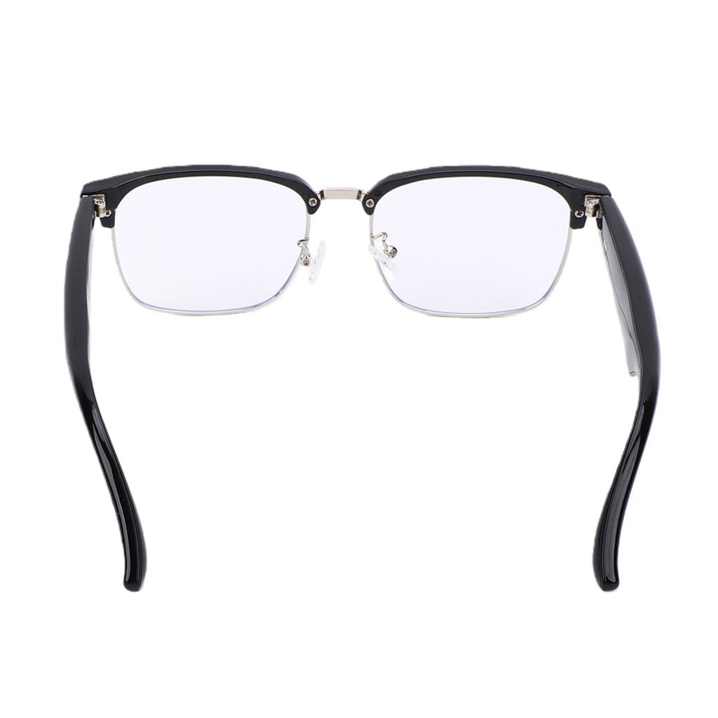 AI Smart Glasses Bluetooth 5.4 Blue Light Protection Real Time Translation Smart Glasses with Sunglasses Lens for Music