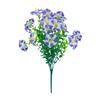 37CM Artificial Morning Glory Flower Fake Silk Faux Flower Bouquet UV Protection Simulation Artificial Lily Silk Flowers