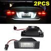 LED Car License Plate Light For Nissan Qashqai J11 Primera P12 Pathfinder R51 X-Trail T31 Juke F15 Micra Versa Infiniti Q50