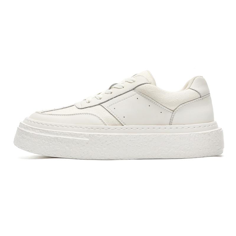 

2025 summer board shoes breathable canvas shoes campus couple shoes platform white shoes versatile niche outdoor men s shoes 38