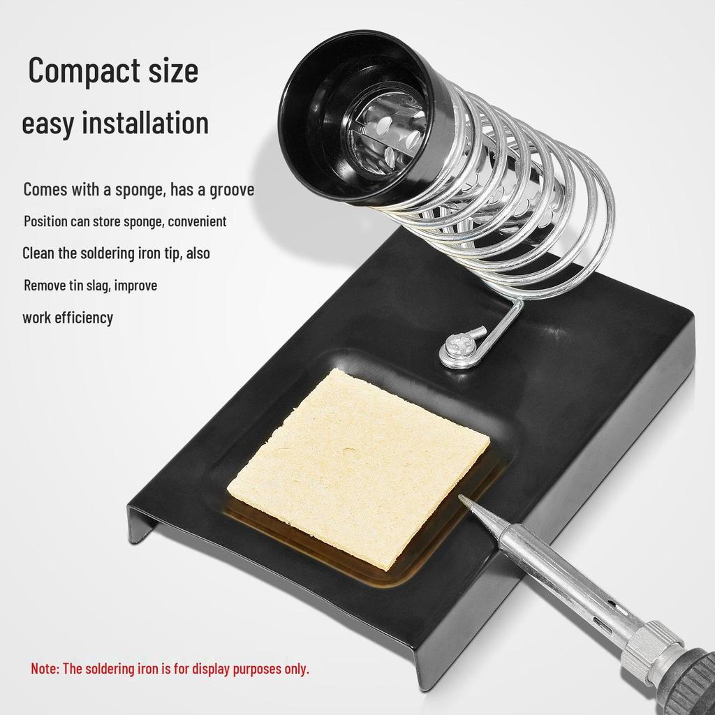 936 Electric Soldering Iron Stand with Chrome Bracket for Handle Placement and Fixing.