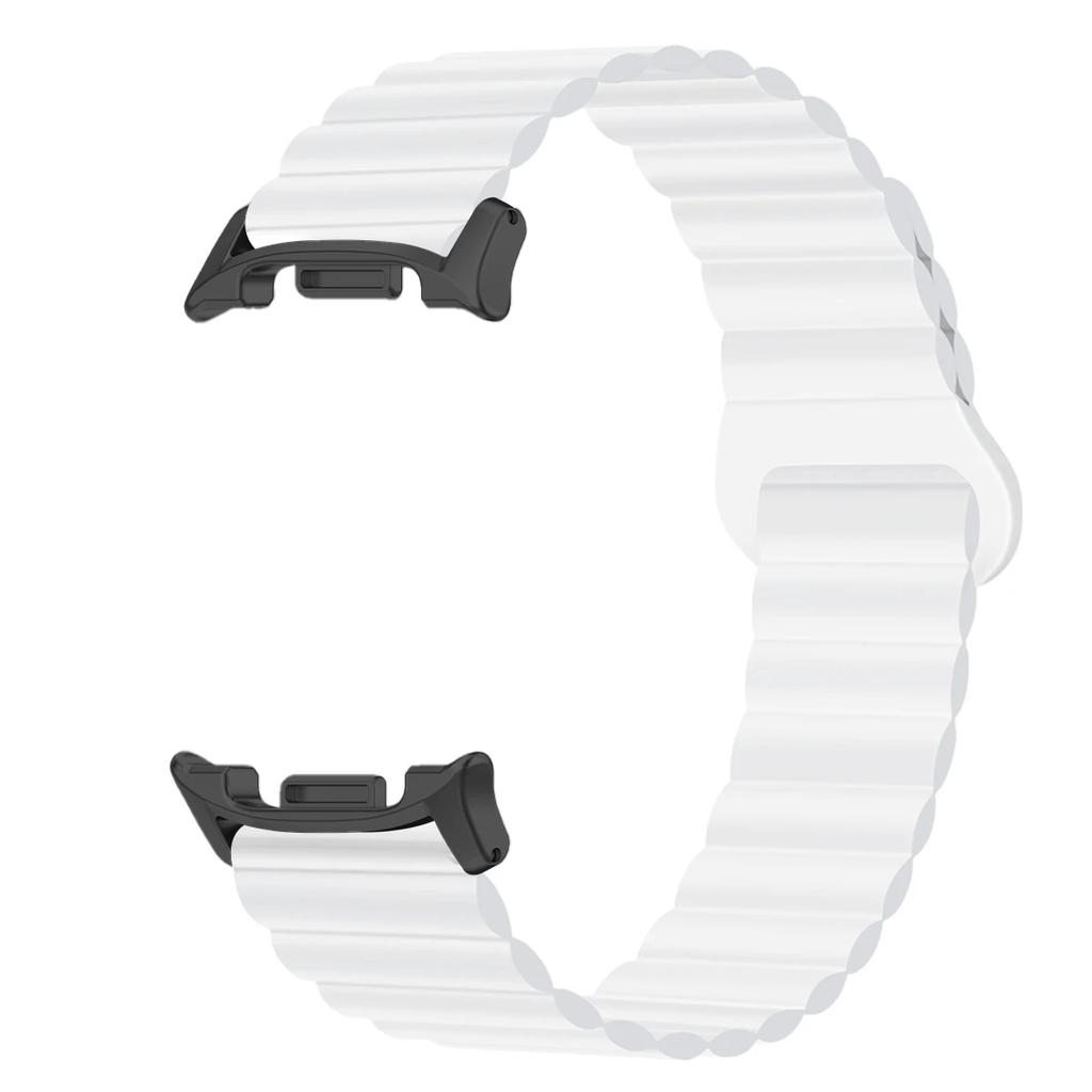 Silicone Magnetic Strap for Samsung Galaxy Watch 8/8 Classic Watch Band for Galaxy Ultra 2025/7Ultra 47mm Silicone Loop Bracelet