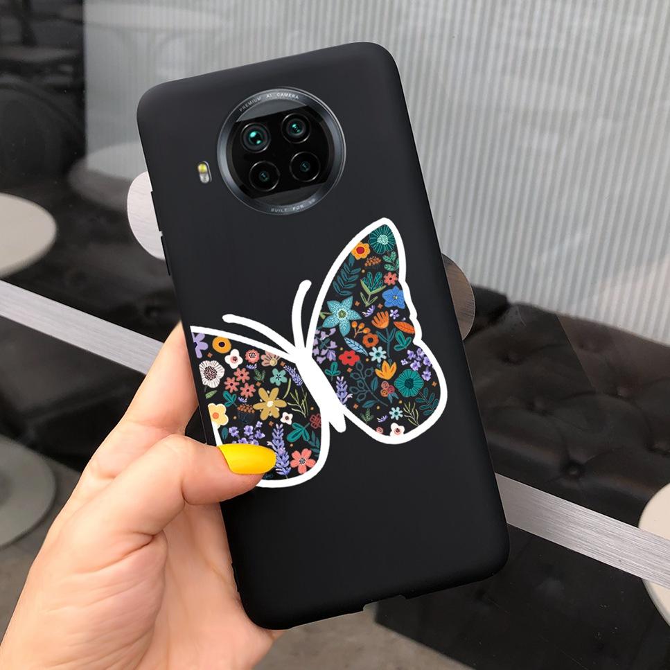 ForXiaomi Mi 10T Lite Case Cute Cartoon Cat Painted TPU Silicone Back Cover For Xiaomi Mi 10T Lite 5G 10Tlite Phone Case Funda