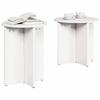 Coffee Table Set 2 Pcs White