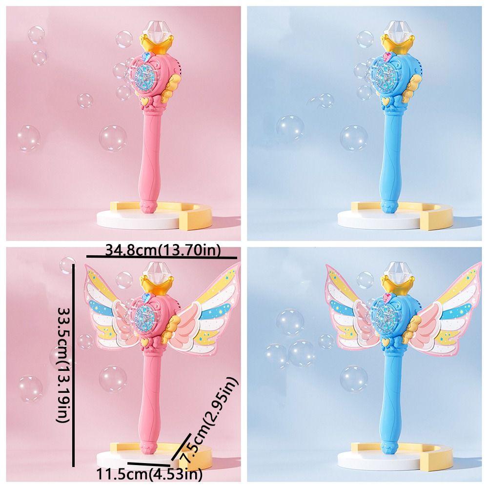 Handheld Bubble Wand Automatic Bubble Blower Toys Portable Electric Bubble Maker  Graduation Party