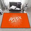 Aperol Spritz Fashion Doormat - Branded Anti-Slip Handmade Tufted Rug for Kitchen, Bedroom & Living Room, Cocktail Decor