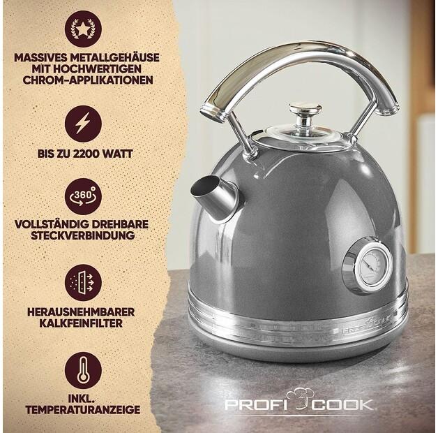 Kettle Proficook PC-WKS 1192 Anthracite (511192)