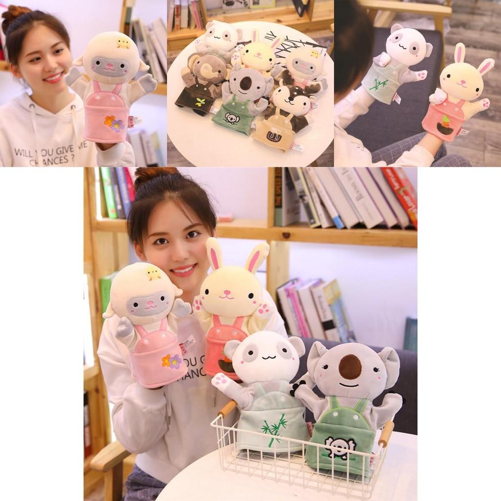 Adorable Animal Plush Hand Puppets For Kids' Storytelling And Playtime