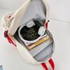 Korean Style Schoolbag New Large Capacity Backpack Middle School Students Backpack Simple Casual Travel Schoolbag