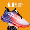 Men's shoes new spring youth leisure sports running luminous soft-soled coconut light dad shoes