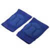 2pcs Protective Knee Pads Thick Sponge Anti Slip Collision Avoidance Knee Sleeve for Outdoor ExerciseBlue S