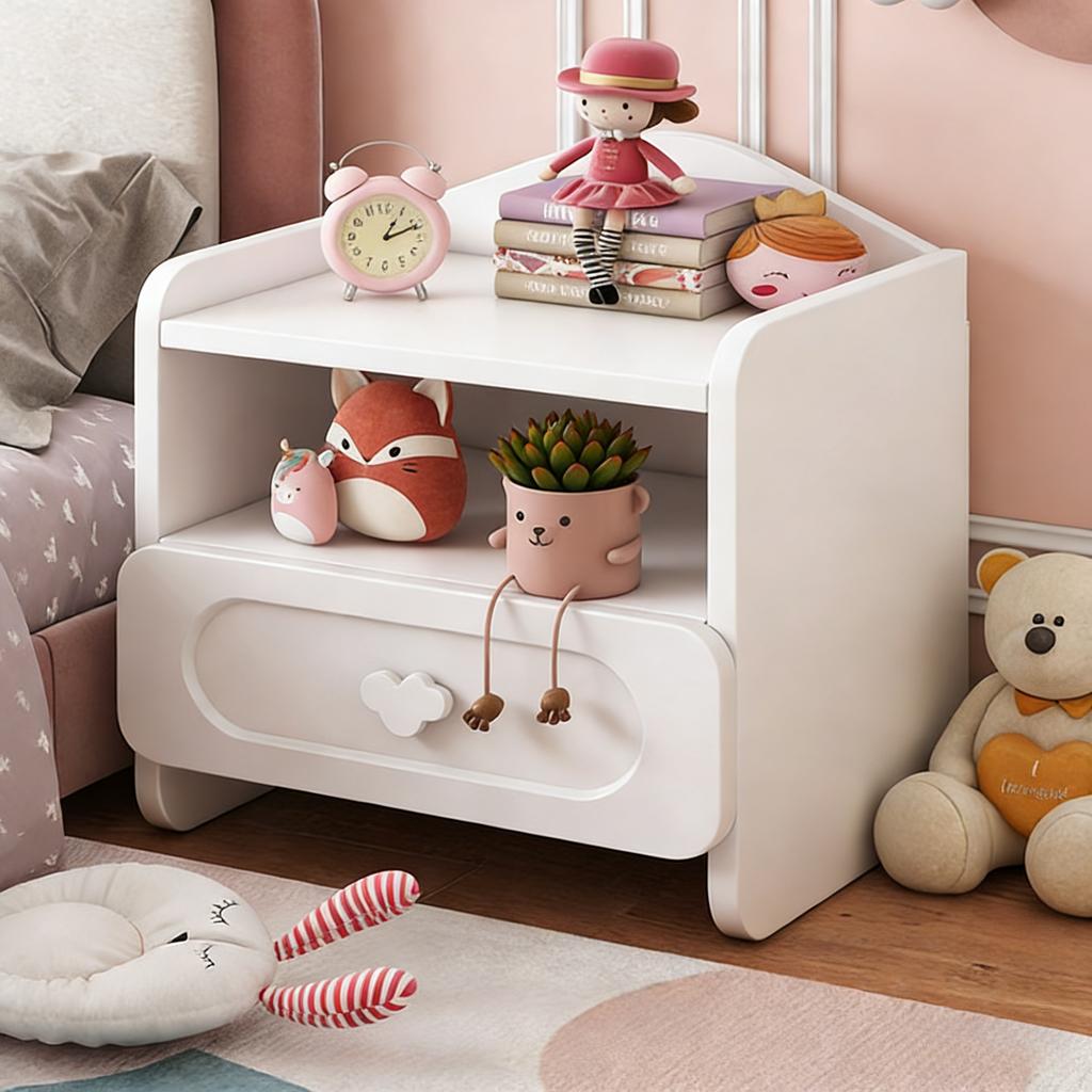 Modern Nightstand Bed Side Table Dressing Bedside Table Small Cabinet Sofa Tea Table Multifunctional Cabinet Furniture