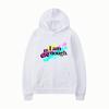 I Am Kenough Hoodies Print Fashion Sweatshirt Hip Hop Casual Unisex Autumn Winter Oversize Fleece Streetwear Tops
