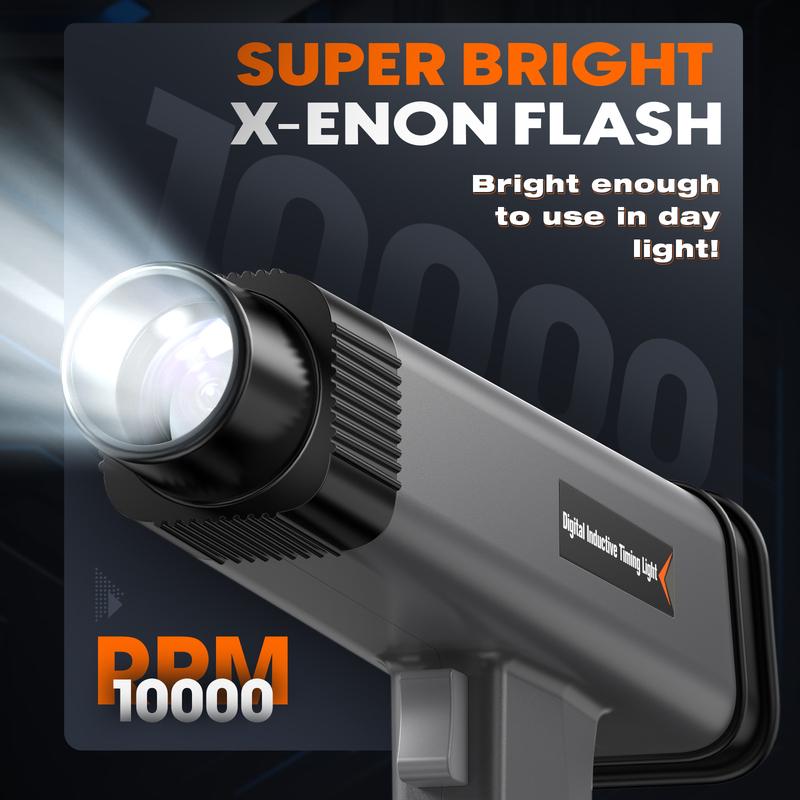 Motor Timinglicht met Toerenteller Timinglicht Automotive 12V voor 2- en 4-takt Benzinemotor voor Oude Klassieke Auto's KZYEE KT60