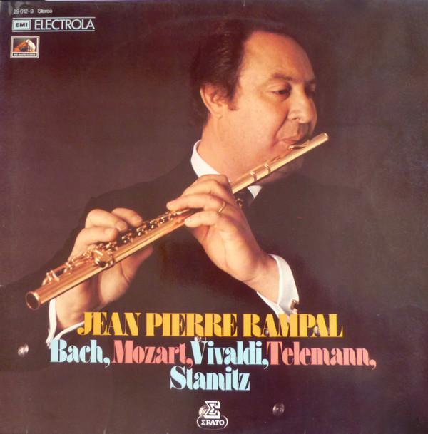 

LP Record JEANPIERRE RAMPAL JOHANN SEBASTI Bach Mozart Vivaldi Telemann St 296129 EMI Electrola Germany Classical Used