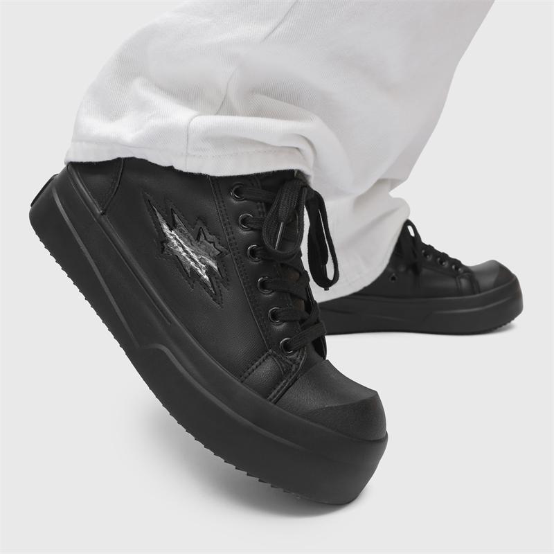 Scarpe da Passeggio Spesse di Alta Qualità 2025 Nuove Classiche Antiscivolo per Esterno Scarpe da Ginnastica da Corsa Marca Punta Tonda Allacciatura Scarpe Oxford