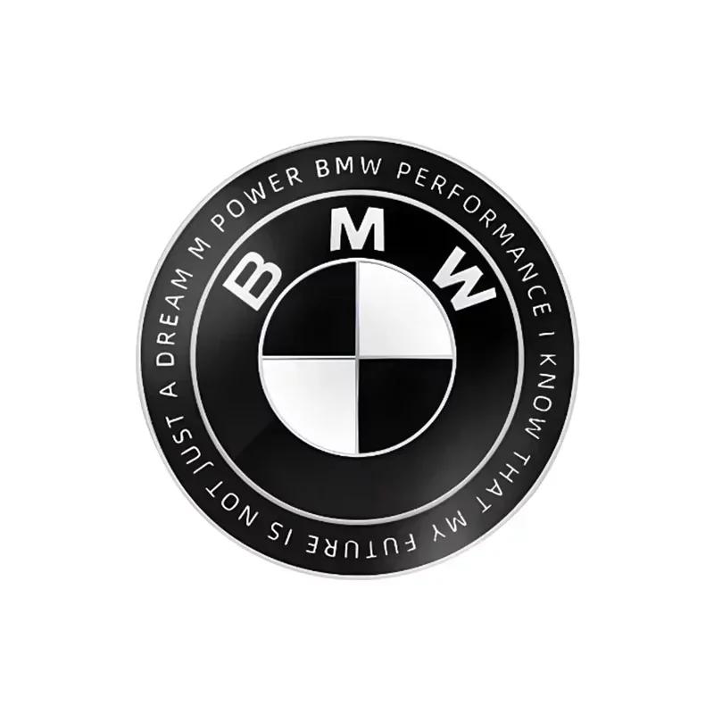 

Interior Mouldings 74mm 82mm Bonnet Hood Front Rear Trunk Emblem Logo Badge Sticker 50th Anniversary Edition for BMW E53 E90 E60 82mm