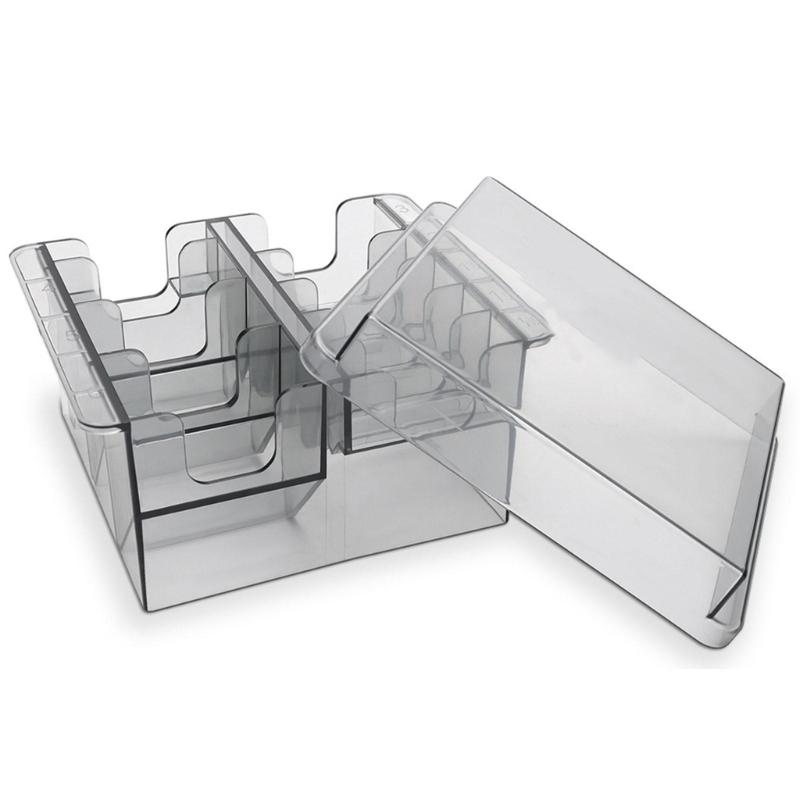 Practical Plastic Clippers Guard Holder Designed To Prevent Loss And Damage Storage Box For Barbers And Home Use