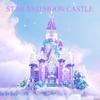Non-Toxic Dreamy Crystal Flower Castle Assemblage Building Blocks Toys Architecture Model Bricks Home Decor Creative Ornaments Children Gifts