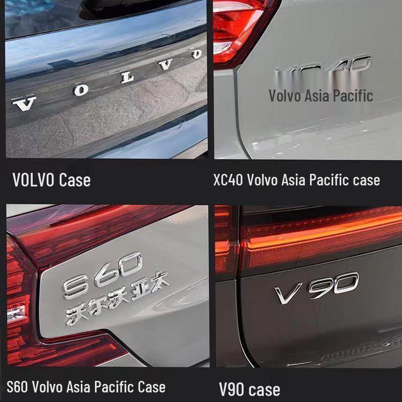 Volvo S90/S80/S40/C30/C40 Custom Trunk and Displacement Emblems