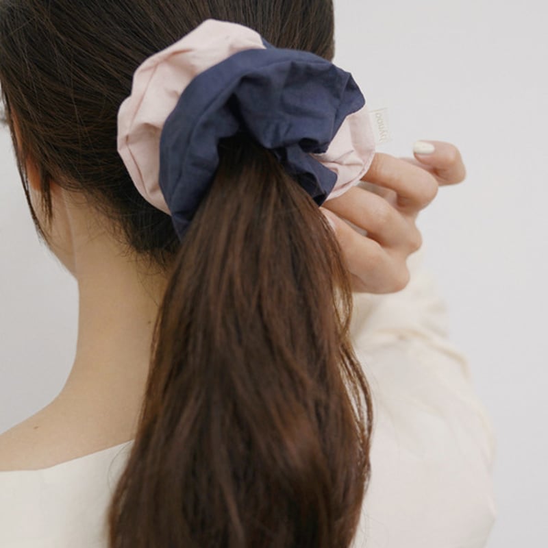 Bynoo Classic Color Block Scrunchie (6 Colors)