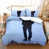 New Boywithuke TOXIC IDGAF Understand Bedding Set Single Twin Full Queen King Size Bed Set Adult Kid Bedroom 3D Anime Bed Sheet