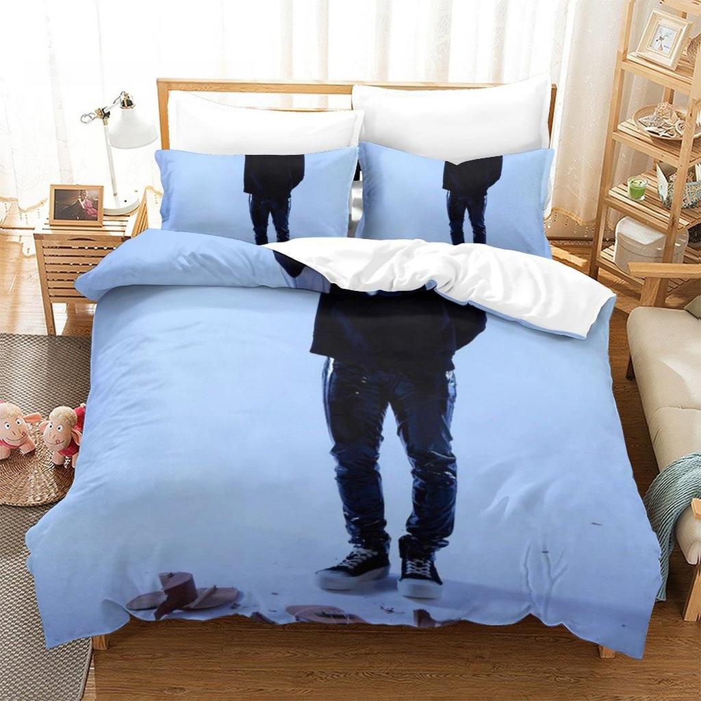 New Boywithuke TOXIC IDGAF Understand Bedding Set Single Twin Full Queen King Size Bed Set Adult Kid Bedroom 3D Anime Bed Sheet
