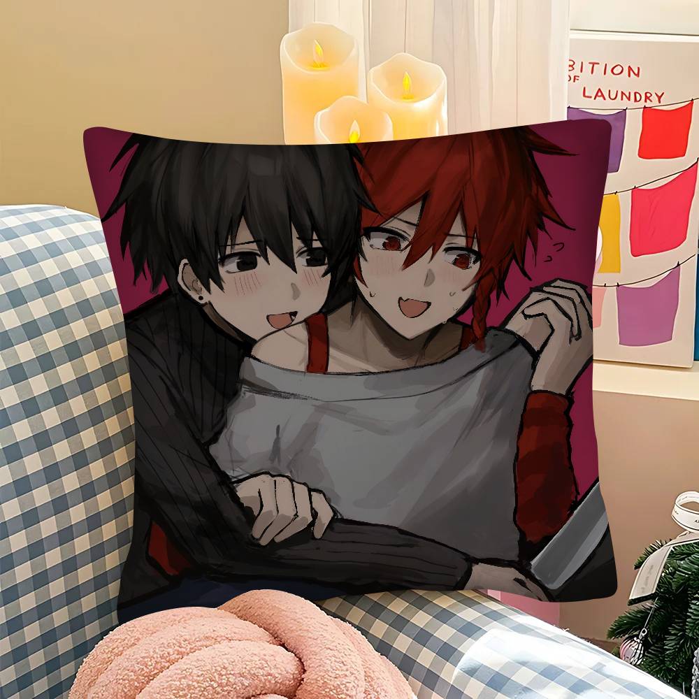 pc Zeno Remake Anime Pillow Case Fashion Square Pillowcase Bedroom Sofa Room Ins Decoration Leisure